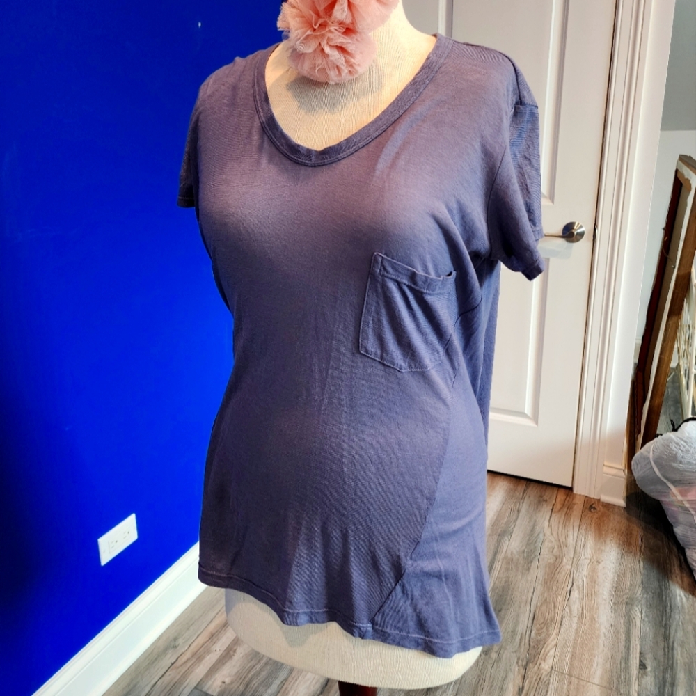 Wilt Gray Short Sleeve Relaxed T-Shirt Size M